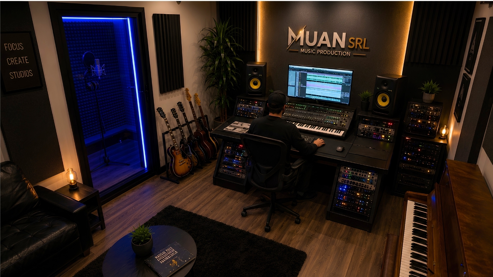 MUAN SRL professional music production studio